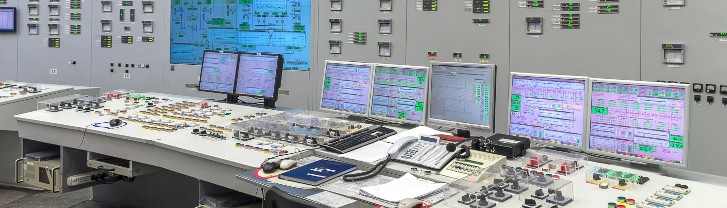 Recovery boiler control room